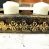 Wooden 6 hole Tea Light Candle Holder - Image 3