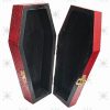 Vintage Crimson Coffin Trinket Box - Image 5