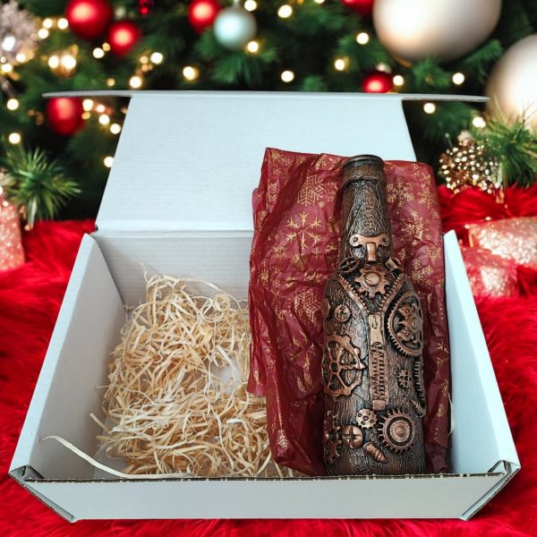 Steampunk Decorated Bottle - Image 3