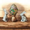 Decorative Egg With Floral Design