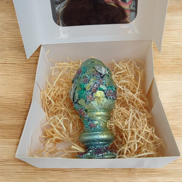 Easter decoration, Mixed Media Egg - Image 4