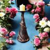Copper Vintage Style Candle Holder