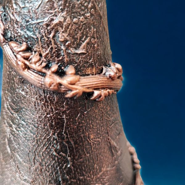 Copper Vintage Style Candle Holder - Image 3