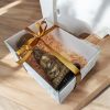 Gold Vintage Style Glass Candle Holder - Image 5