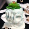 Skull  Resin Pot, Halloween Decoration - Image 8