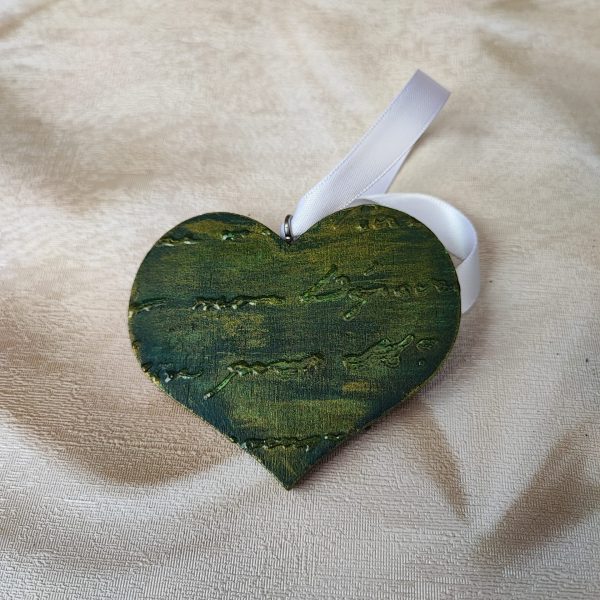 Steampunk Style Hanging Heart Decoration - Image 5