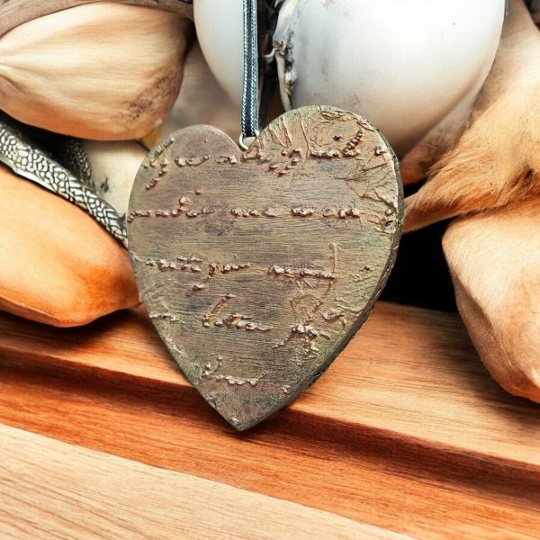 Hanging heart bird decoration - Image 6