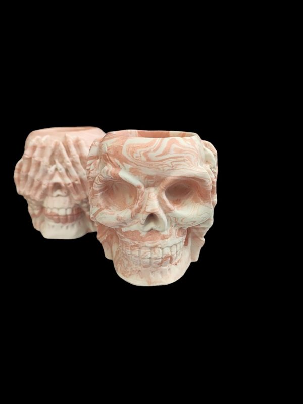 Skull  Resin Pot - Image 2