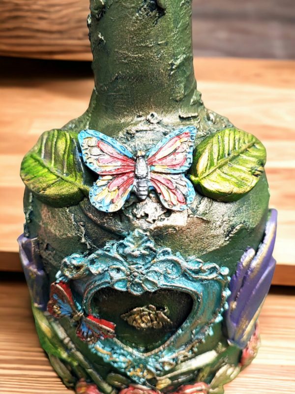 Flowers And Butterflies Bottle - Image 3
