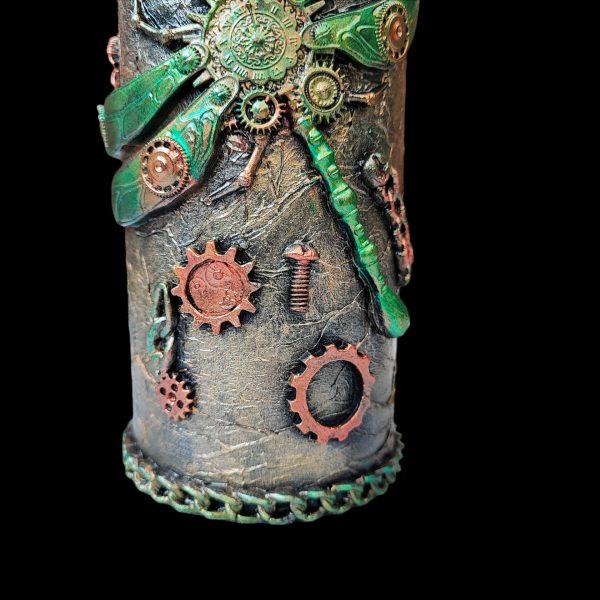 Steampunk Style Dragonfly Bottle - Image 6