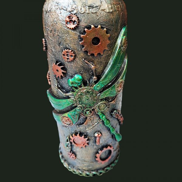 Steampunk Style Dragonfly Bottle - Image 5