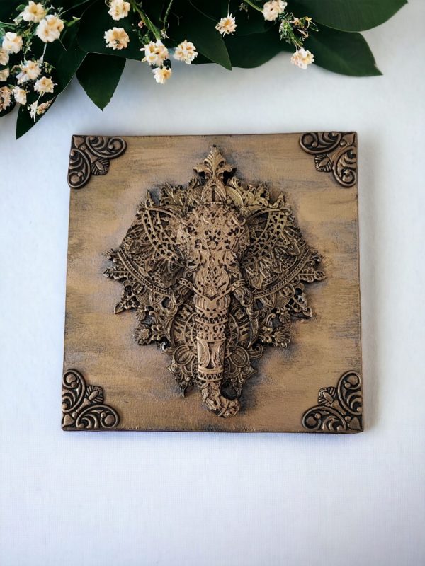 Elephant wall decoration