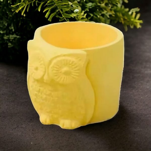 Owl Succulent Plant Flower Pot - Image 3