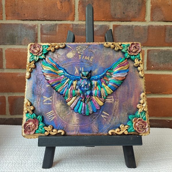 Colourful Owl Wall Art