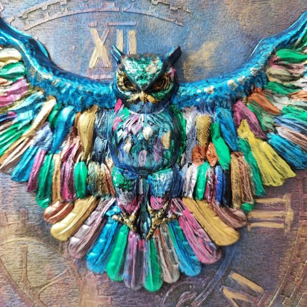 Colourful Owl Wall Art - Image 6