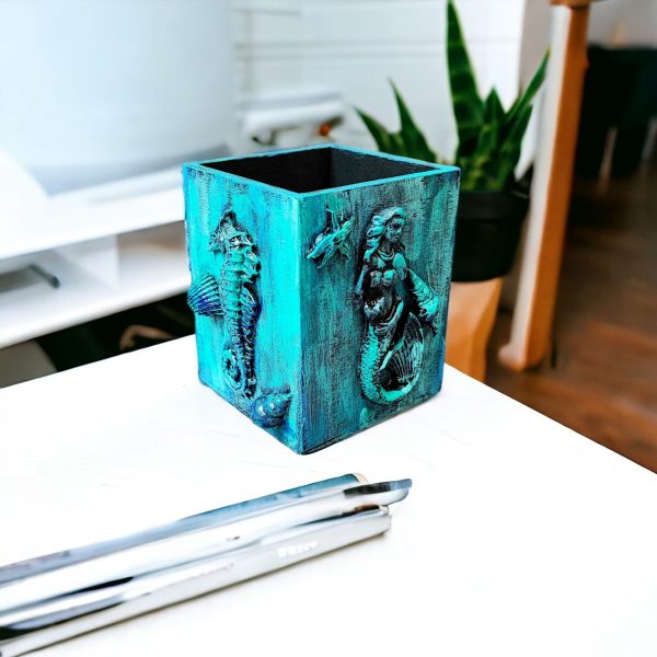 Blue mermaid holder - Image 5