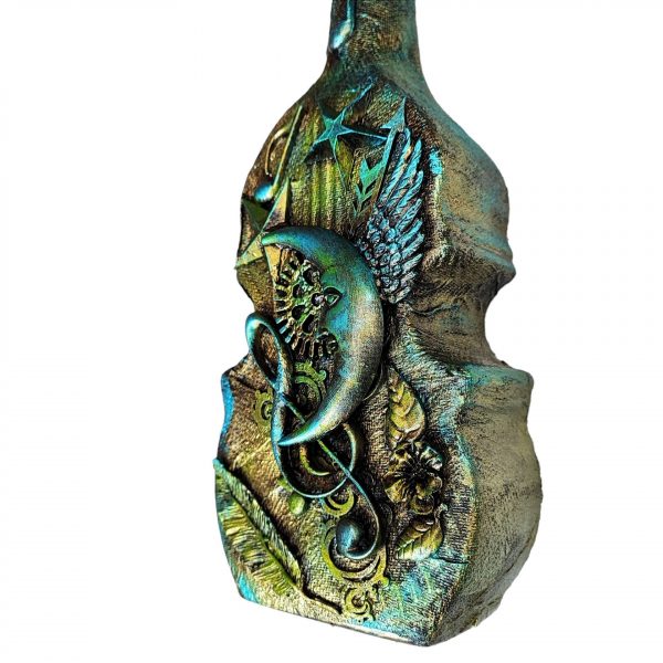 Steampunk Style Musical Notes Bottle, 3D Exquisite Symphony - Image 5