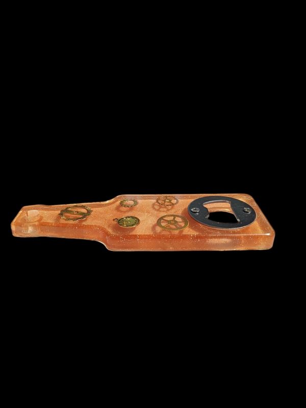 Steampunk Style Resin Bottle Opener 14x5cm, Unique Design Handcrafted With Love - Image 3