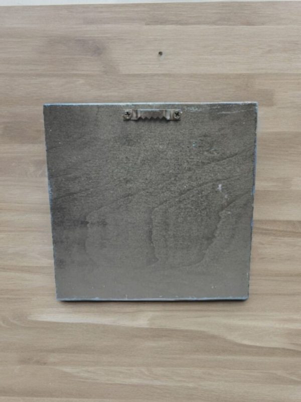 Silver Elephant Wall Decoration , Beautiful 15x15 cm Resin Wall Art - Image 3