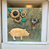 Sunflower and Farm Animals Wall Plaque - Image 2