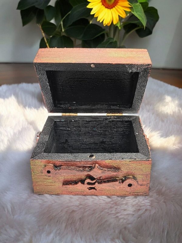 Small Jewellery Box, Steampunk-style Elegance - Image 3