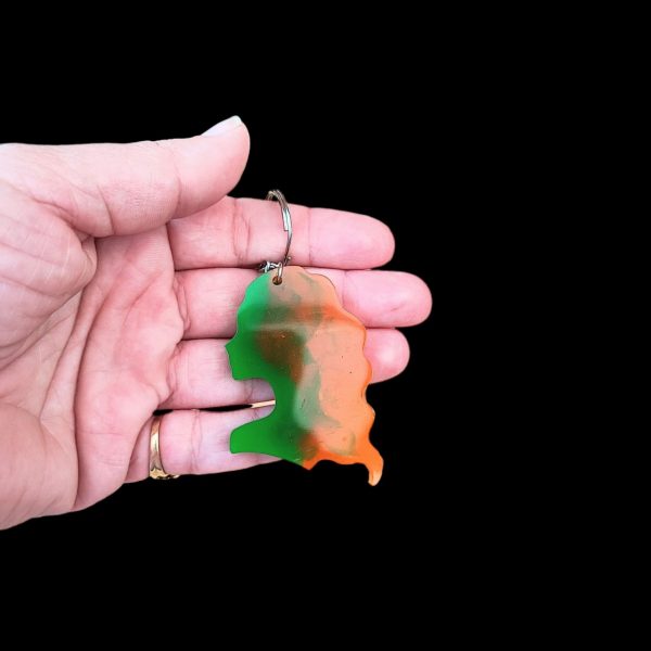 Virgo Resin Keyring, Constellation Keyring - Image 4