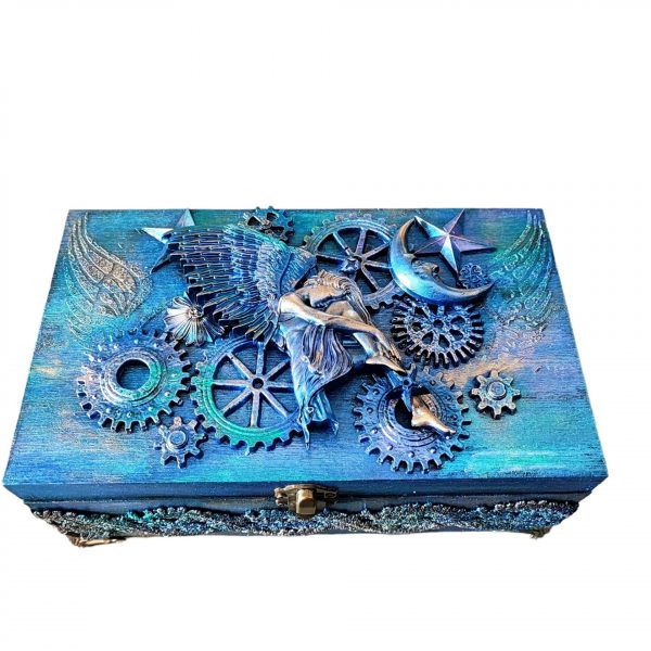 Steampunk Angel Fantasy Box - Image 4