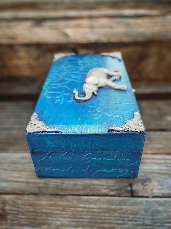 Elephant Wooden Box - Image 4