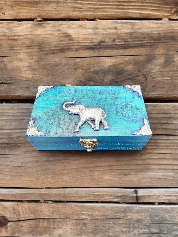 Elephant Wooden Box - Image 5