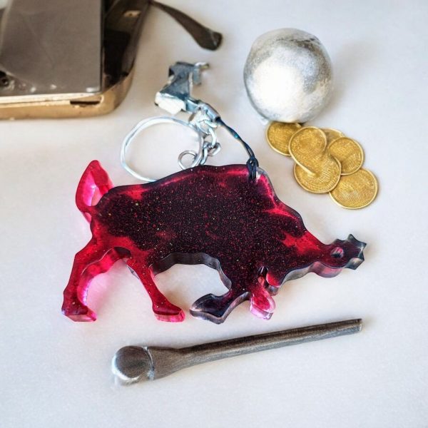 Unleash Strength: Taurus Zodiac Keyring-no.1 Gift