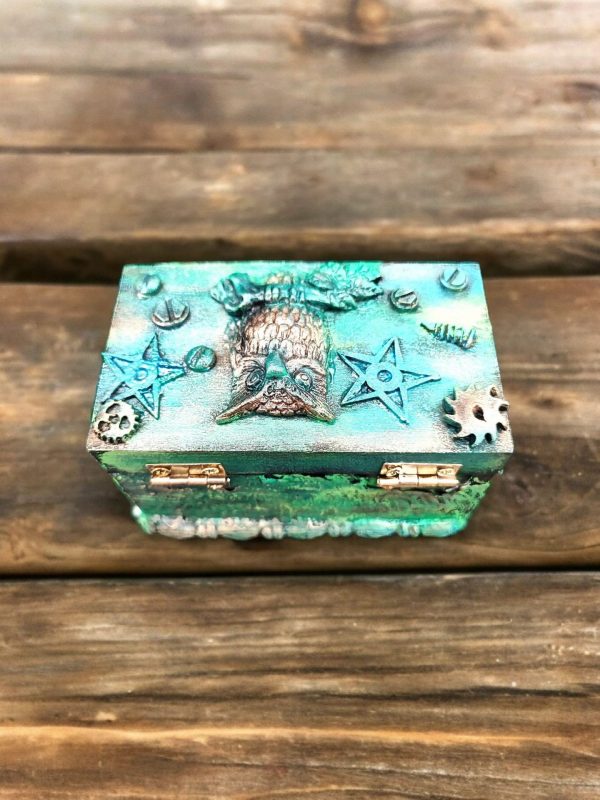 Small Owl Jewellery Box - Image 5