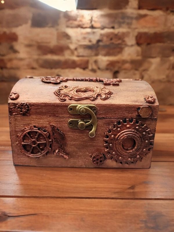 Treasure Chest Wooden Box