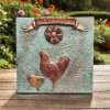 Rustic Farmhouse Hen Wall Decoration