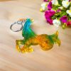 Capricorn Resin Keyring, Hand-crafted, Zodiac Accessory - Image 3