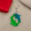 Pisces Resin Keyring, Hand-crafted, Zodiac Accessory - Image 3