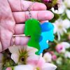 Gemini Resin Keyring, Hand-crafted, Zodiac Sign - Image 4