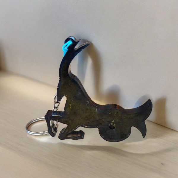 Capricorn Resin Keyring, Hand-crafted, Zodiac Accessory - Image 7