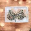 Handcrafted Angel Tree Decorations, Set of 2. 70x80mm
