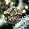 Handcrafted Angel Tree Decorations, Set of 2 - Image 4