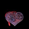 Halloween Copper Heart Decoration - Image 2