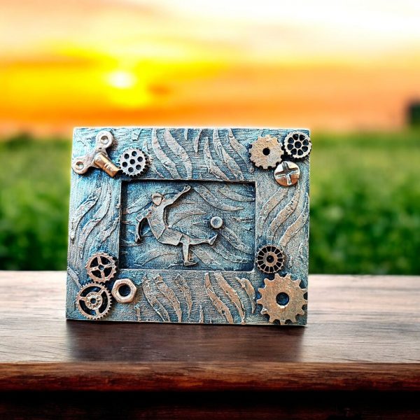 Steampunk-style Football Decoration,11x9 cm Small Gift - Image 3
