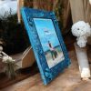 Blue Sea-Themed Photo Frame-Perfect for Beach Memories