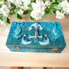 Sea Life Hand-Decorated Wooden Keepsake Box - Image 3