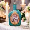 Personalised 20th Wedding Anniversary Bottle- Handcrafted Custom Gift
