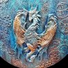 Unique 20cm Steampunk Dragon Wall Plaque – Handcrafted Charm for Home Décor - Image 7