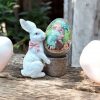 Vintage Bunny Easter Decoration, Easter Egg - Image 3