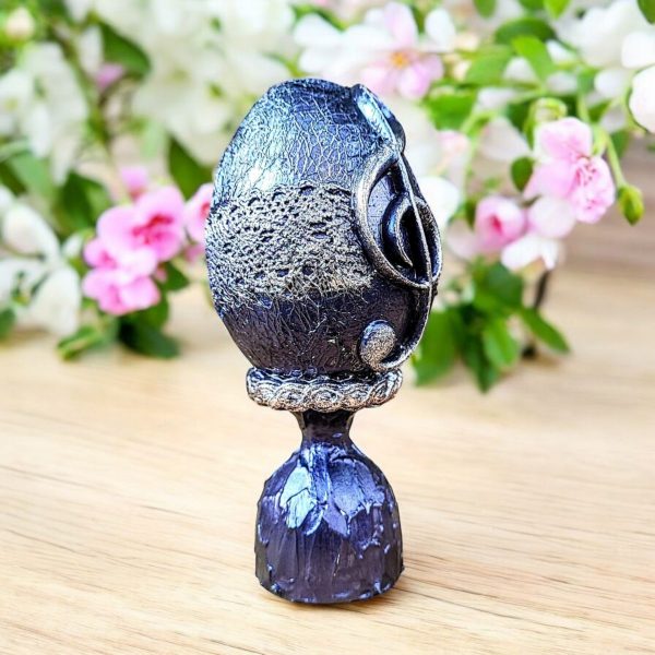 Handmade Musical Note Decorative Egg - Image 4